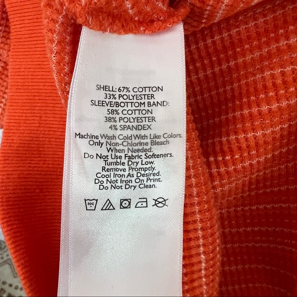Orange Eddie Bauer Thermal Top - Picture 13 of 13